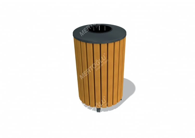 Dış Mekan Çöp Kovaları-Mbk-109b Boyalı