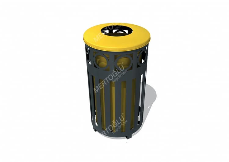 Dış Mekan Çöp Kovaları-Mbk-118b