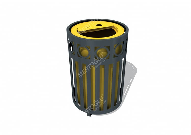 Dış Mekan Çöp Kovaları-Mbk-143a