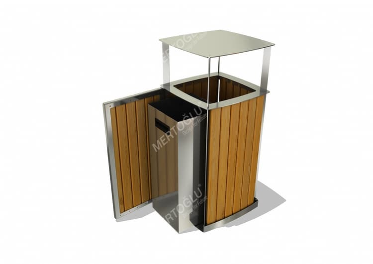 Dış Mekan Çöp Kovaları-Mbk-174a