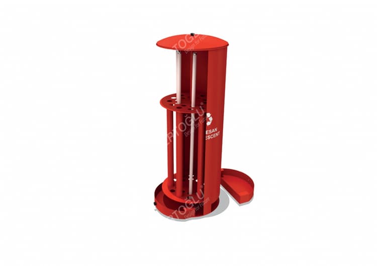 Floresan Atık Kutusu Mak-662