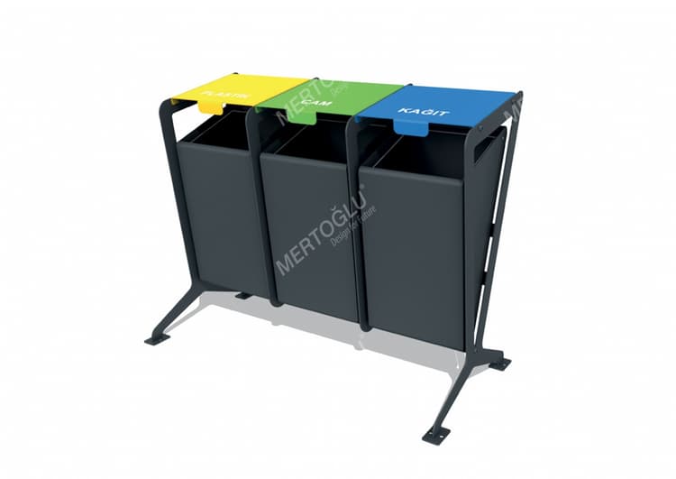 Geri Dönüşüm Atık Üniteleri Mak-634c Ayaklı