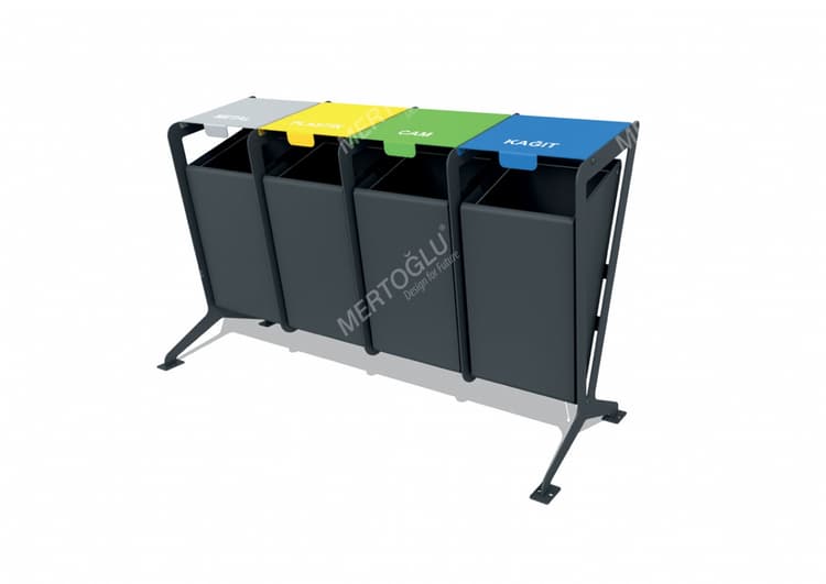 Geri Dönüşüm Atık Üniteleri Mak-634d Ayaklı