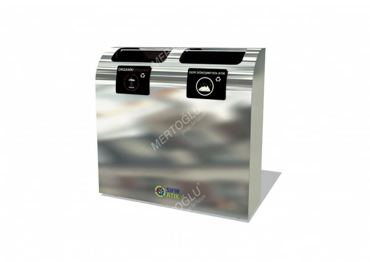 Geri Dönüşüm Atık Üniteleri Mak-643a ikili Kovalı