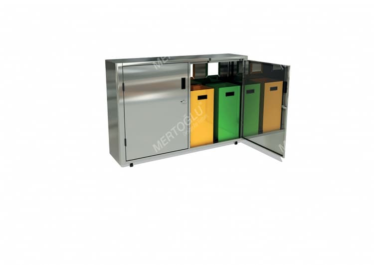 Geri Dönüşüm Atık Üniteleri Mak-670a-Dörtlü