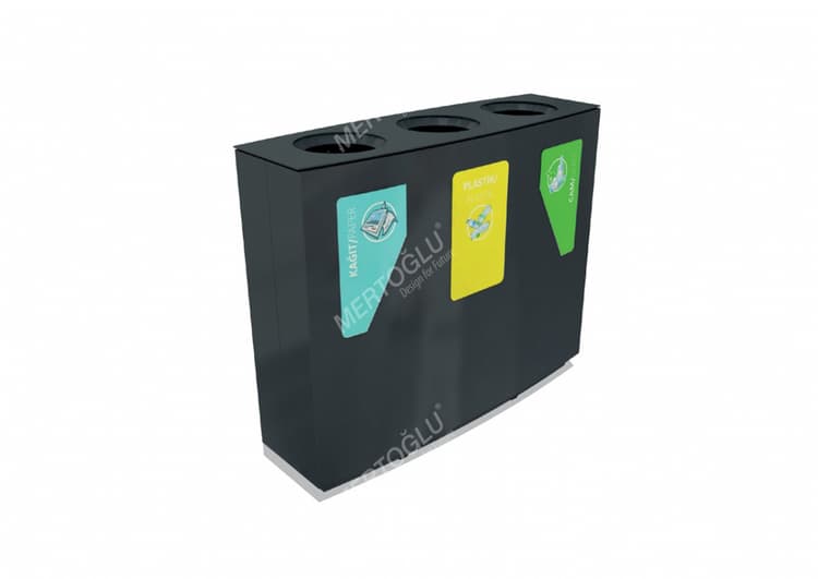 Geri Dönüşüm Atık Üniteleri Mak-672b-Üçlü