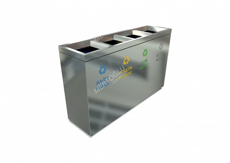 Geri Dönüşüm Atık Üniteleri Mak-673a-Dörtlü