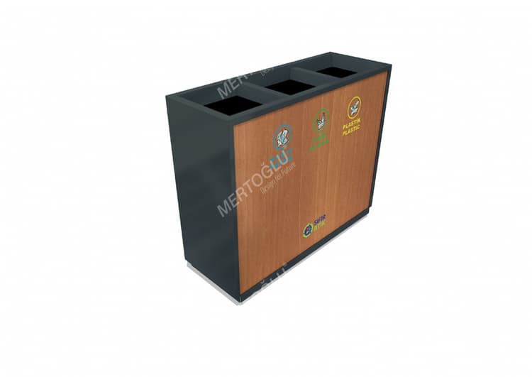 Geri Dönüşüm Atık Üniteleri Mak-673d-Üçlü