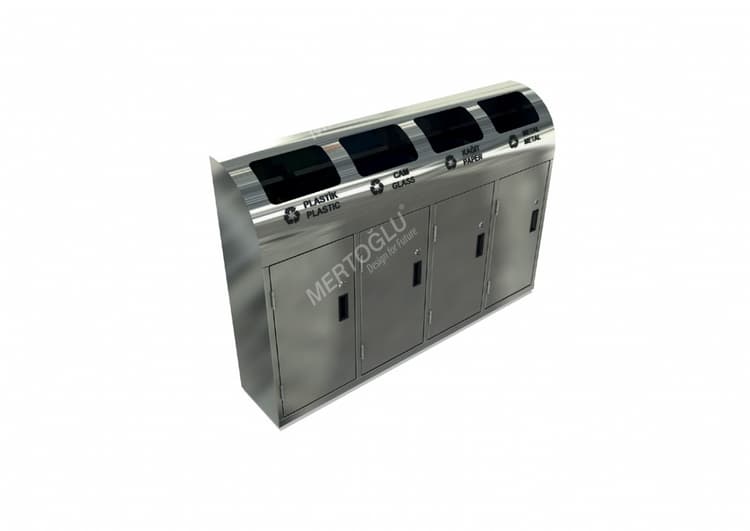 Geri Dönüşüm Atık Üniteleri Mak-679a-Dörtlü