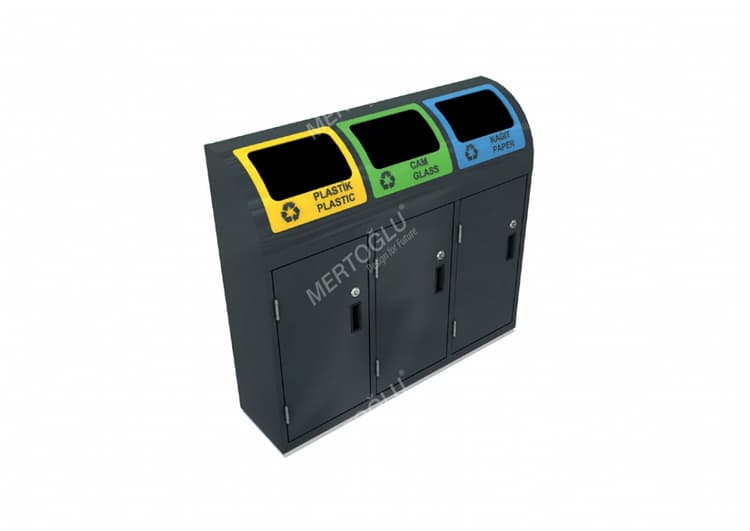 Geri Dönüşüm Atık Üniteleri Mak-679b-Üçlü