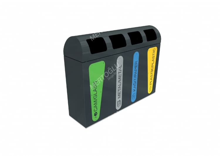 Geri Dönüşüm Atık Üniteleri Mak-680b-Dörtlü