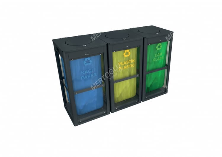 Geri Dönüşüm Atık Üniteleri Mak-685b-Üçlü