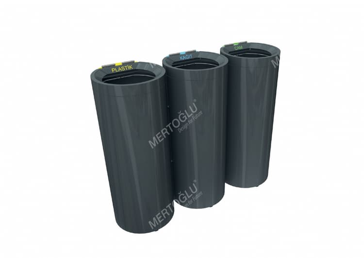 Geri Dönüşüm Atık Üniteleri Mak-692b-Üçlü