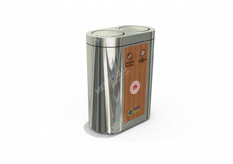 Sıfır Atık Projesi Geri Dönüşüm Atık Ünitesi Mak-632d İkili