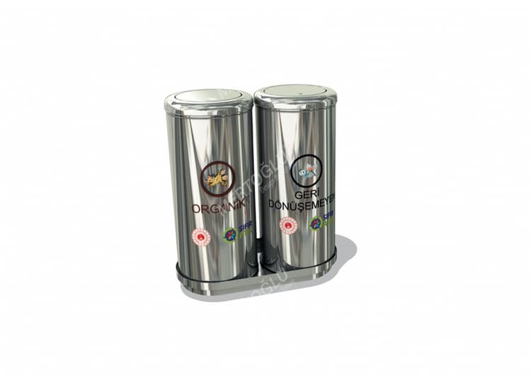 Sıfır Atık Projesi Geri Dönüşüm Atık Ünitesi Mak-661a İkili